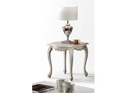 Mesa auxiliar de madera Mesas Mesa clásica de sofá Mesa de café Muebles italianos