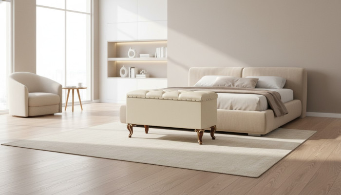 Taburete Diseño Madera Muebles Italianos de Lujo Taburete de salón Estilos Elisa Nuevo