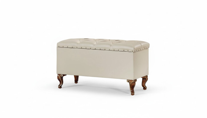 Taburete Diseño Madera Muebles Italianos de Lujo Taburete de salón Estilos Elisa Nuevo