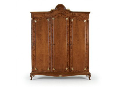 Armario de madera Robusto Armario Guardarropa de dormitorio macizo Madera de muebles de dormitorio de madera real Nuevo