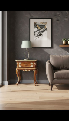 Clásica mesita de noche Diseño de mesa Muebles Mesitas de noche Dormitorio Mesa auxiliar