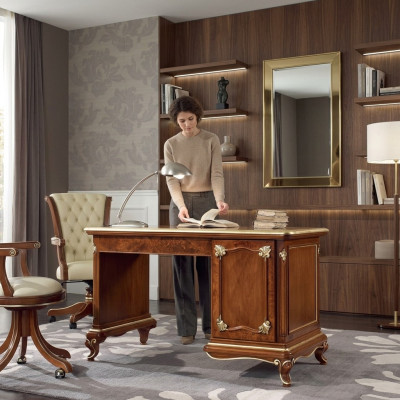 Escritorio Mesa italiana Escritorios Muebles de computadora Mesas Muebles Italia