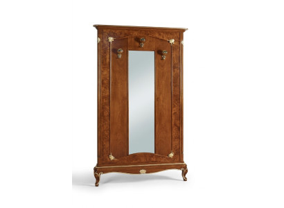 Perchero de pared de pie de madera Ropa italiana de madera.