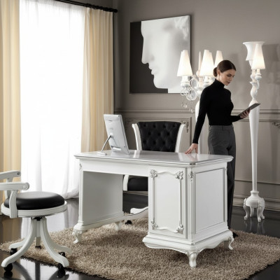 Escritorio Mesa italiana Escritorios Muebles de computadora Mesas Muebles Italianos