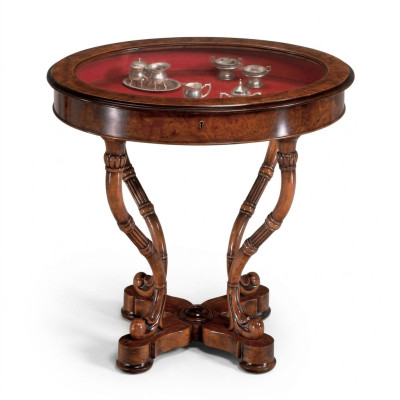 Mesa de centro Mesa de madera Diseño de mesas Mesa redonda italiana Mesa auxiliar de madera