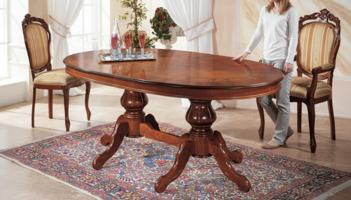 Juego de comedor conjunto de comedor Juego clásico de madera real Set de sillas 2x sillas 3 piezas
