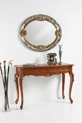 Mesa de consola Espejo Aparador Set Nuevo Madera Estilo Muebles Italianos StileElisa