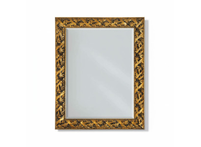Espejo de diseño clásico Espejo de pared italiano de madera italiana Pie de pared Italia Nuevo