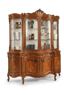 Vitrina de cristal Armario de vidrio Vitrina Muebles Aparador Armarios Vitrinas Nuevos