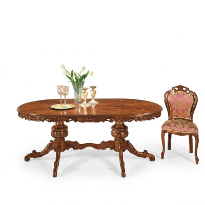 Muebles Grupo de decoración Mesa + 2 sillas Set de 3 piezas Conjunto de mesa de comedor Comedor.