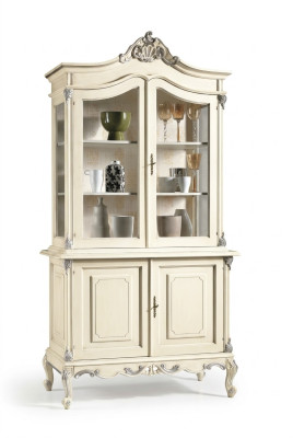 Vitrina Muebles de lujo italianos Aparadores Armario Diseño de vidrio Armarios
