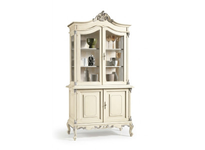 Vitrina Muebles de lujo italianos Aparadores Armario Diseño de vidrio Armarios