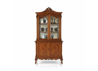 Vitrina Muebles de lujo italianos Vitrinas Aparador Armario Diseño de vidrio Armarios