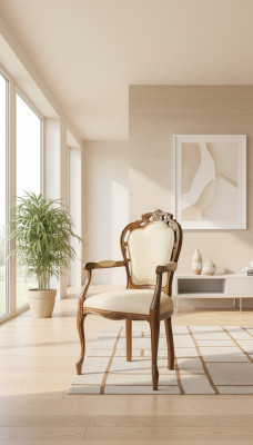 Silla de comedor de lujo Sillas clásicas de madera Silla de madera de diseño Muebles nuevos