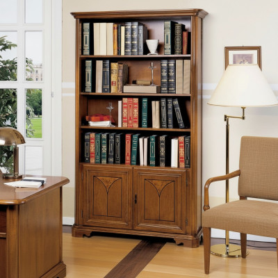 Vitrina de salón, armario, estante para libros, aparador, muebles clásicos, estantes, madera.