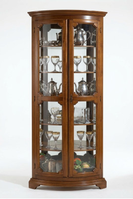 Vitrina de vidrio Armario de vidrio Muebles italianos Vitrina Comedor Aparador Armarios