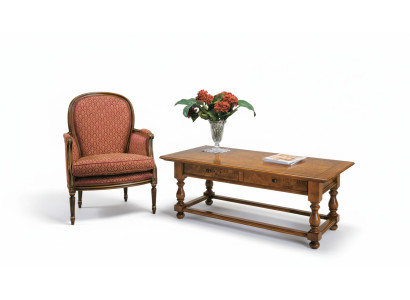Silla con mesa auxiliar en estilo antiguo Muebles de madera real Silla mesa de 2 piezas nuevo