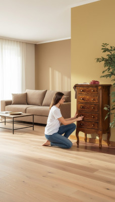 Cómodas Armarios de madera Aparador Muebles Cajonera Mueble aparador Armario Clásico nuevo