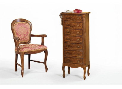 Mueble italiano de alta calidad con cajones, cómoda de madera nueva