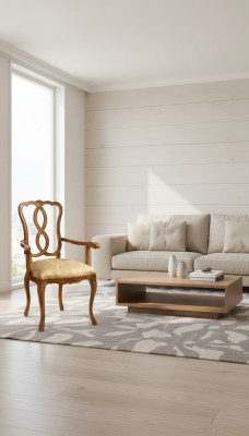 Sillas clásicas silla de diseñador Silla de comedor de lujo Silla de madera Silla con respaldo de madera