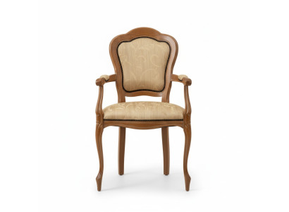 Sillas clásicas Silla de comedor de diseñador de lujo de madera Silla con respaldo de madera Silla