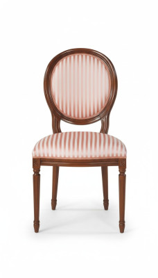 Sillas clásicas de madera Silla con respaldo de madera Silla de diseño de lujo Silla de comedor