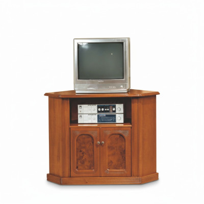 Mueble de televisión marrón, cómoda de lujo marrón, muebles de salón armarios estanterías de madera.