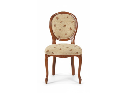 Silla clásica de comedor de lujo de madera silla de respaldo de madera diseño de silla
