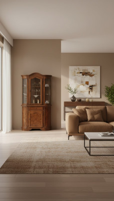 Vitrina Muebles italianos Vitrina Sala de estar Credenza Aparador Armarios de vidrio