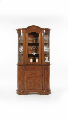 Vitrina Muebles italianos Vitrina Sala de estar Credenza Aparador Armarios de vidrio