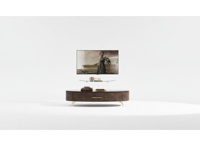 Sala de estar rtv aparador tv armario mesa cómoda mueble bajo madera moderno nuevo