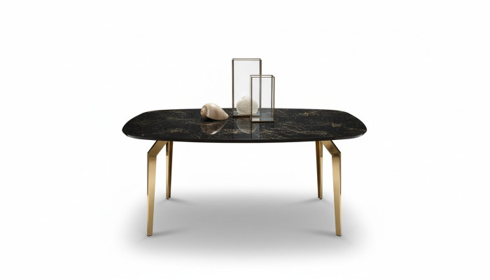 Mesa Mesa de comedor Mesas de comedor modernas Estilo italiano Mobiliario nuevo