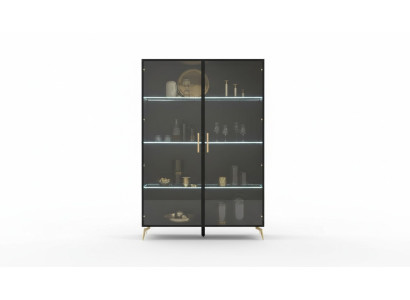 Vitrina Armario Vitrinas Armarios Diseño Muebles Italianos Armario de Sala.