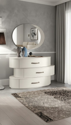 Cómoda Armario Lado Cómodas Diseñador Lujo Armarios Lujo Consola Madera Moderna