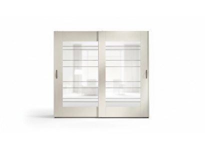 Guardarropas de lujo con puertas correderas armario dormitorio armarios madera moderno