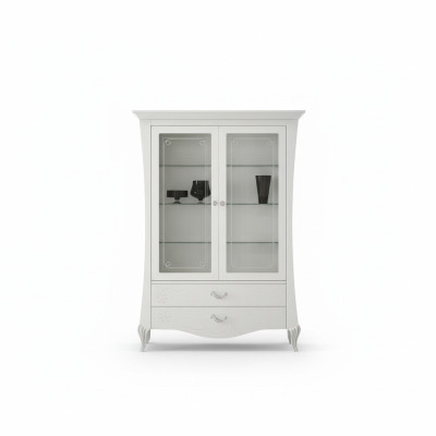 Lujo escaparate vitrina vitrinas armario de vidrio estilo Italia Diseño moderno Madera.