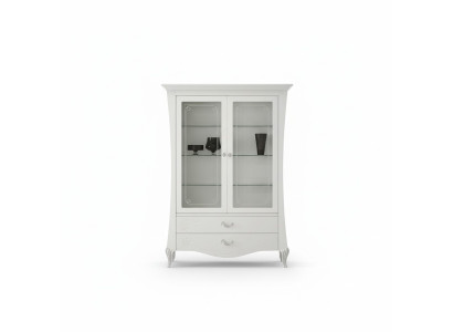 Lujo escaparate vitrina vitrinas armario de vidrio estilo Italia Diseño moderno Madera.