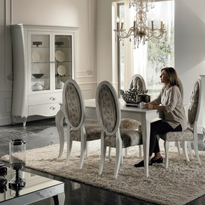 Comedor Mesa extensible Mesa cuadrada de madera Mesas comedor Diseño moderno
