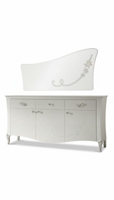 Aparador cómoda armario lateral bajo mueble cajoneras armarios diseñador madera