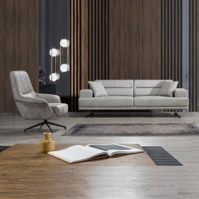 Juego de sofás de 3+1 plazas, sofá, sillón, sofás, cojines, sofá, diseño moderno.