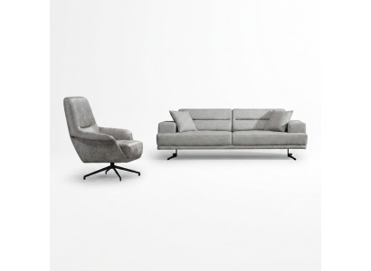 Juego de sofás de 3+1 plazas, sofá, sillón, sofás, cojines, sofá, diseño moderno.