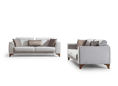 Conjunto de sofás de lujo de 3+3 plazas, sofá de diseño, sofá, sofá, sofá, diseño de tapicería.