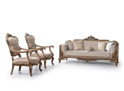Silla sillón sofá salón de lujo barroco relax tapizado diseño asiento nuevo