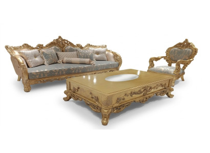 Grupo de muebles de sala de estar sofá 3+1 mesa de centro sofá sillón sofás sala de estar