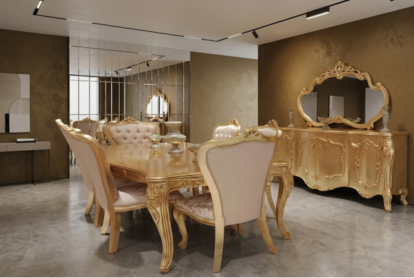 Comedor Mesa de comedor Silla Grupo de comedor Juego de mobiliario de madera Mesa Mesas Sillas Nuevo