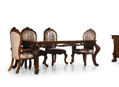 Mesa mesa de comedor mesa de comedor sala de madera mesas barrocas comedor mesa de lujo muebles nuevos