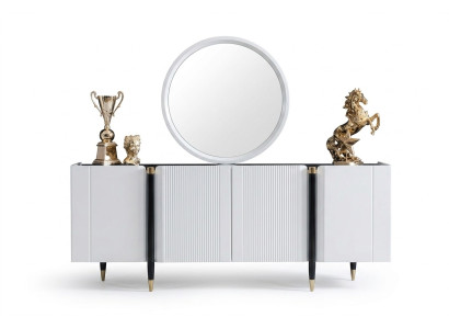 Cómoda estante consola mueble aparador Estilo italiano cómoda armario de lujo