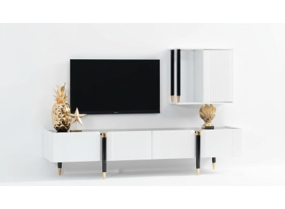Aparador de armario de televisión de madera, aparador de bajo diseño de cómoda para muebles nuevos, armario de pared rtv.
