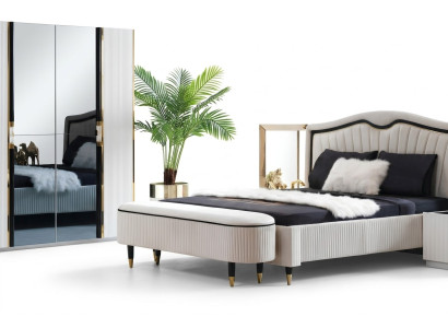 Taburete Acolchado Asiento Diseño Textil Relax Lujo Reposapiés Sofá Banqueta Tela