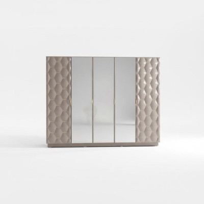 Armario Armario de lujo de madera Armarios Muebles Diseño de lujo Nuevo Dormitorio